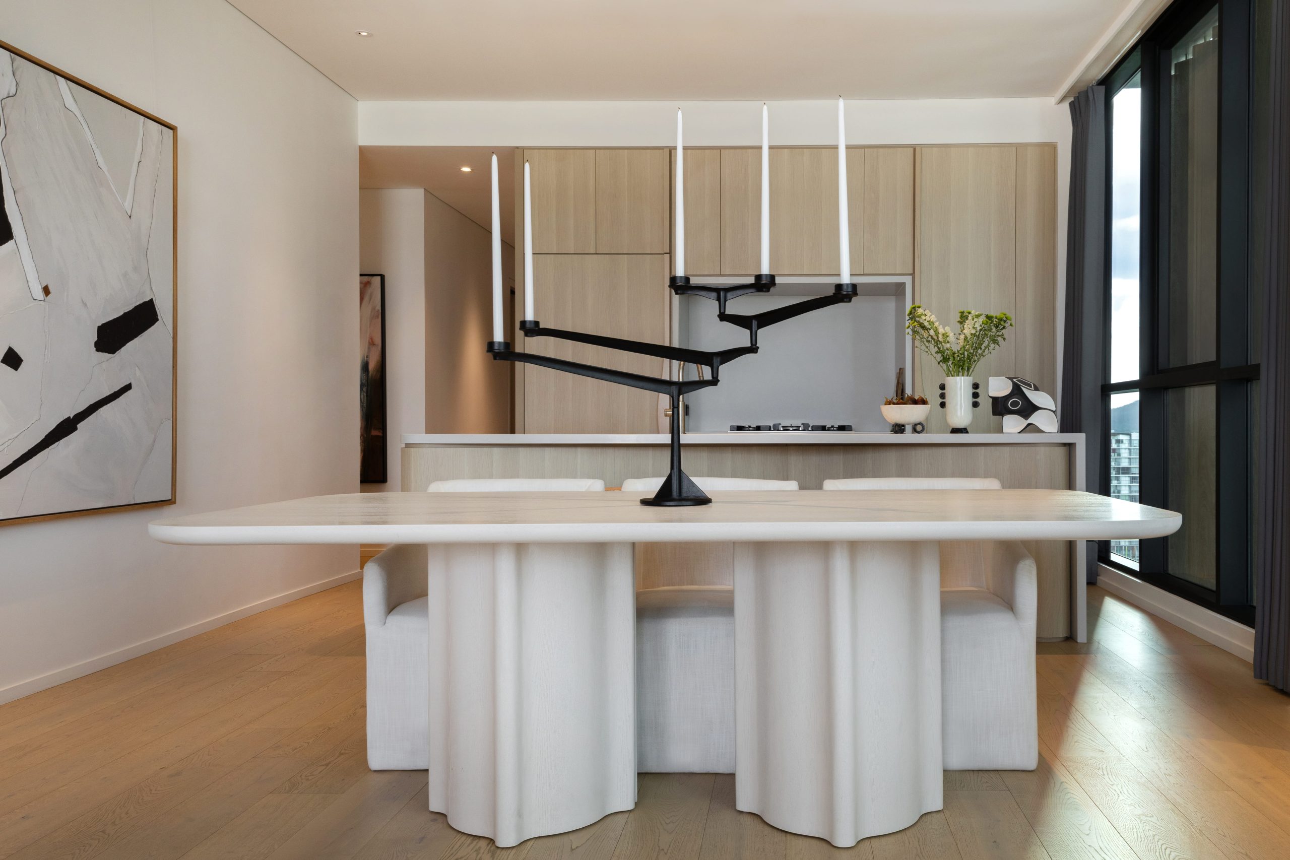 Bella Vie Interiors_South Brisbane_Dining Room (1)