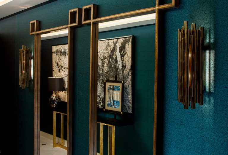 teal-art-deco-bold-colour-luxury-wall-panelling-detail